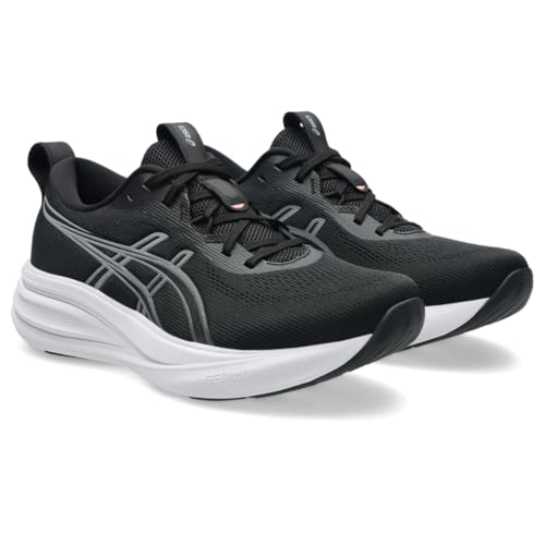 ASICS Women's Gel-Pulse 17 Running Shoes, 10, Black/Gravel