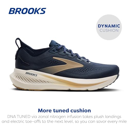 Brooks Men’s Glycerin 23 Neutral Running Shoe - Blue/Spellbound/Starfish - 11 Medium - alternate view 2