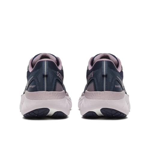Saucony Women's Triumph 22 Sneaker, Navy/Dusk, 8.5