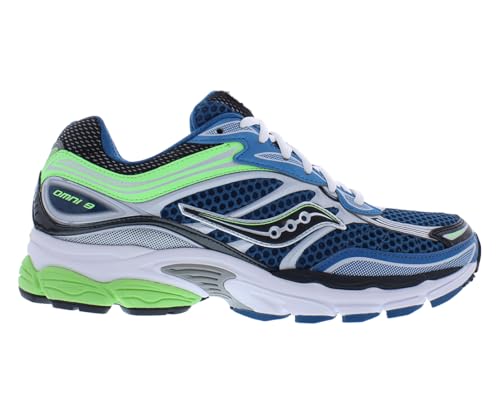 Saucony Men's ProGrid Omni 9 (Blue/Lime)