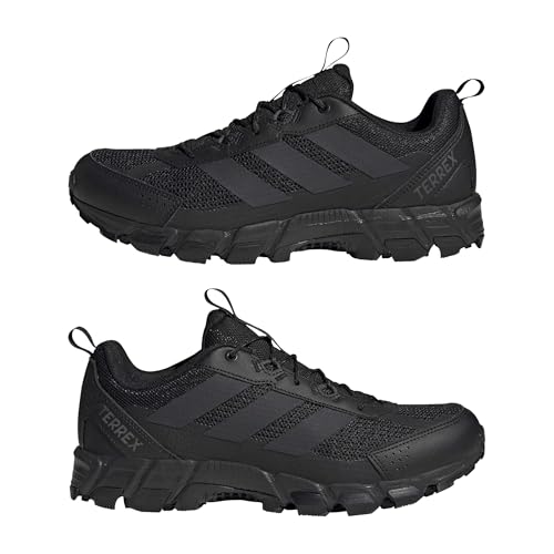 adidas Men's Terrex Rockadia Trail Running, BlackCarbonBlack, 13