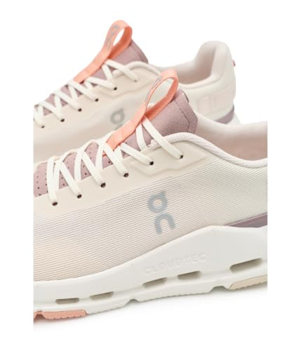 On Women's Cloudnova Form 2, Oyster/Ivory, 9.5 Medium US