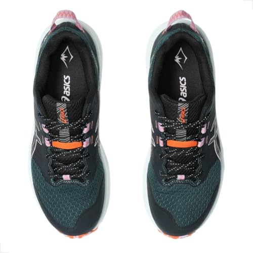 ASICS Women's Trabuco Terra 2 Trainers, Saxon Green Light Ube, 8.5 US