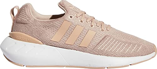 Adidas Women's Athletic Active Lifestyle Run Shoes Swift Run 22 W, Ash Pearl White, 9.5