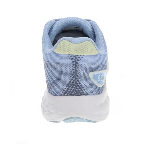 New Balance Fresh Foam 680 v8 Women's Running, 6.5 C/D US, Sky Blue-Navy-Melon
