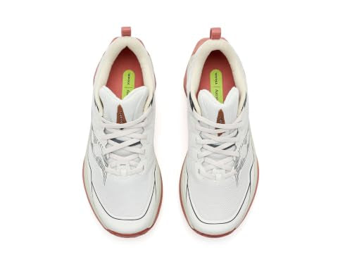 Saucony Women's Peregrine 16 Sneaker, Quartz/Canyo, 7.5