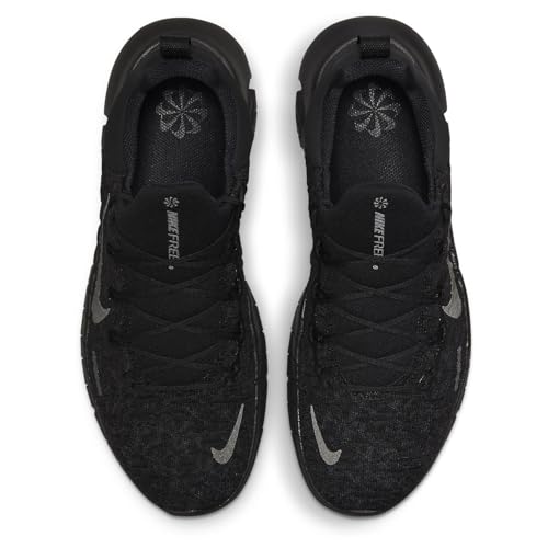 NIKE Free Run 5.0 Mens Casual Training Shoes CZ1884-004 (Black/Black-Off Noir), Size 7