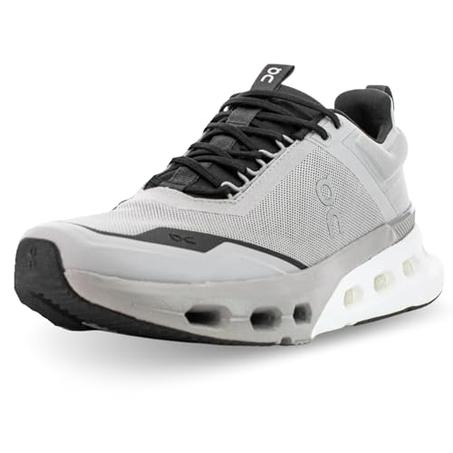 On Mens Cloudnova X Alloy/Black 9 M