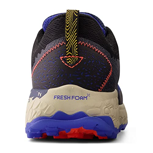 New Balance Men's Fresh Foam X Hierro V7 Running Shoe, Nb Navy/Black/Bright Lapis, 10.5
