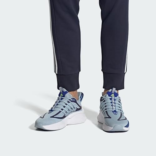 Adidas Mens Alphaboost V1 Wonder Blue/Lucid Lemon/Team Royal Blue 10.5