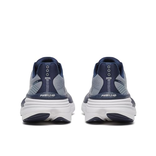 Saucony Men's Hurricane 24 Sneaker, Flint/Navy, 12.5