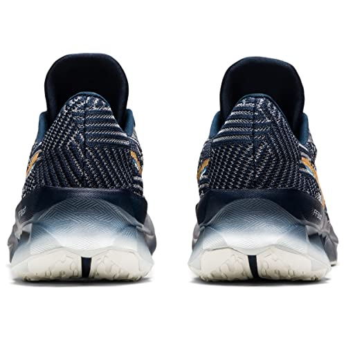 ASICS Womens Novablast French Blue/Champagne 7.5 B - Medium