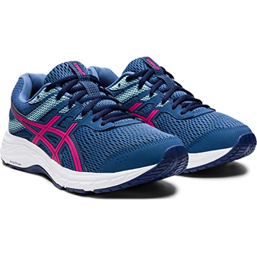 ASICS Gel-Contend® 6 Grand Shark/Pink Glo 9 B (M)