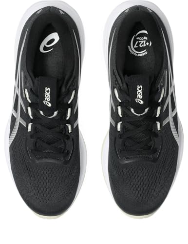 ASICS Men's Gel-Cumulus 28Sneaker, Black White, 12 US