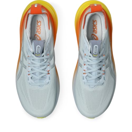 ASICS Men's Gel-Nimbus 28 Running Shoes, 9.5, Sky/Sun Peach