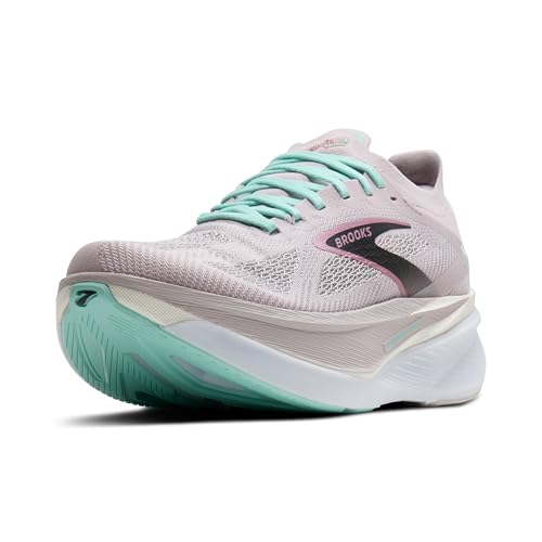 Brooks Women's Hyperion Max 3 Neutral Running Shoe - Pink/Yucca/Black - 9.5 Medium