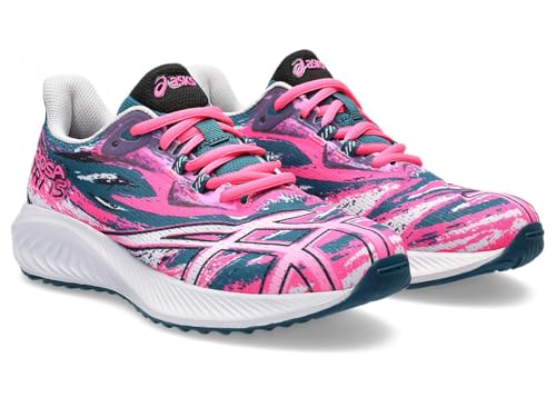 ASICS Kid's Gel-Noosa TRI 15 Grade School Shoes, 5.5, HOT Pink/Lilac HINT