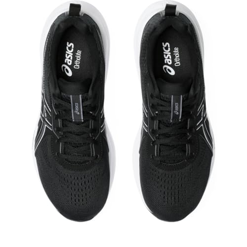 ASICS Women's Gel-Contend 9 Running Shoes, 10, Black/White