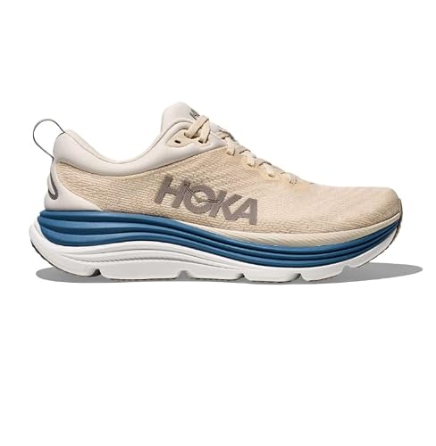 Hoka Men's Gaviota 5 Sneaker, Birch/Foggy Night, 8 Wide - product image
