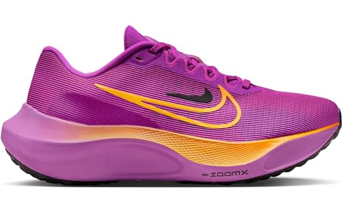 Nike Women's WMNS Zoom Fly 5 Trainers, Hyper Violet Laser Orange Black, 6