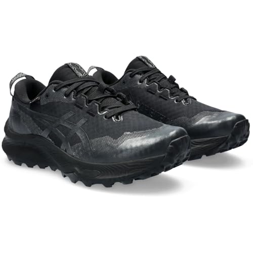 ASICS Gel-Trabuco 12 GTX Womens Running Trainers 1012B607 Sneakers Shoes (UK 6 US 8 EU 39.5, Black Graphite Grey 002)