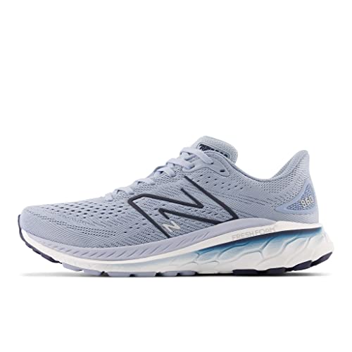 New Balance Men's Fresh Foam 860 V13 Running Shoe, Light Arctic Grey/Natural Indigo, 11 Medium