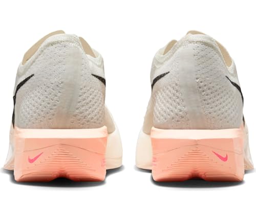 Nike Men's Zoomx Vaporfly Next% 3 Trainers, Sail Black Crimson Tint Guava Ice, 40.5 EU