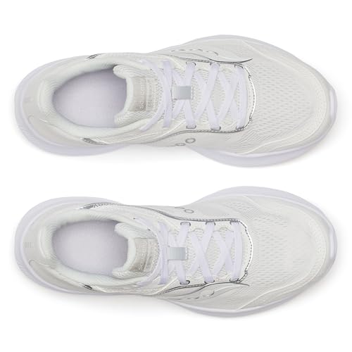 Saucony Women's Cohesion 18 Sneaker, Pearl/Gum, 10