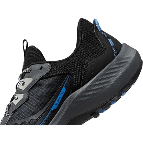 Saucony Men's Aura TR GTX Sneaker, Shadow/Black, 10