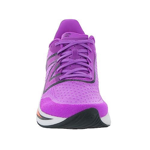 New Balance Women's FuelCell Rebel V3 Running Shoe, Cosmic Rose/Blacktop/Neon Dragonfly, 5.5 W