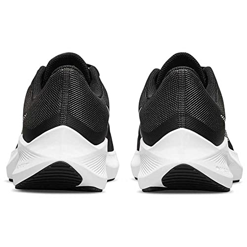 Nike Winflo 8 Women's Trainers, Black White Dk Smoke Grey Lt Smoke, 7