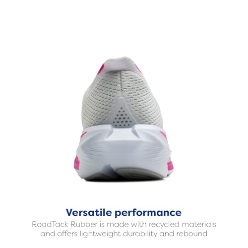 Brooks Women’s Hyperion 3 Neutral Running Shoe - White/Luminary/Cyber Pink - 8.5 Medium