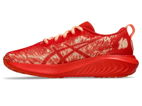 ASICS Kid's Gel-Noosa TRI 16 GS Running Shoes, 6, Cherry Tomato/Energy Orange