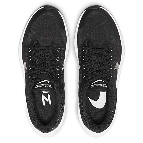 Nike Winflo 8 Women's Trainers, Black White Dk Smoke Grey Lt Smoke, 7