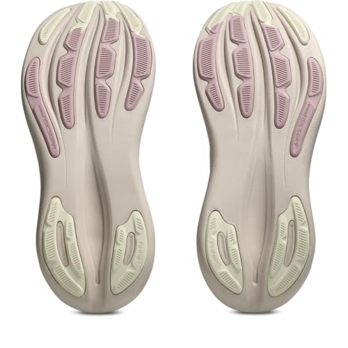ASICS Women's Gel-Nimbus 28 Running Shoes, 9, Mineral Beige/Cream
