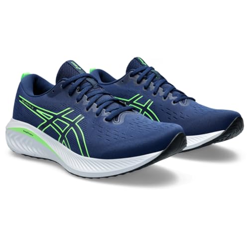 ASICS Men's Gel-Excite 10 Running Shoes, 11.5, Blue Expanse/Lime Burst