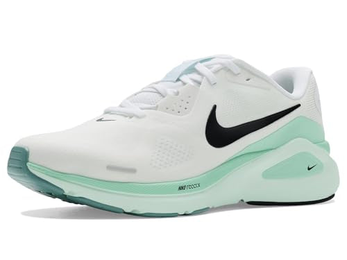 Nike Women's Structure 26 White/Black/Barely Green/Mint Foam/Cannon 7.5 X-Wide