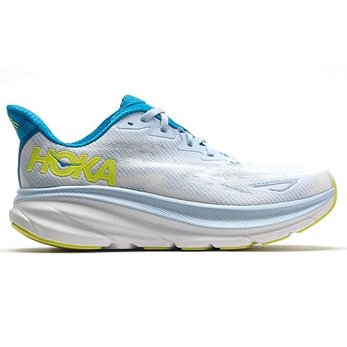 Hoka Clifton 9, Men's Running Shoes, Olive, 10 US