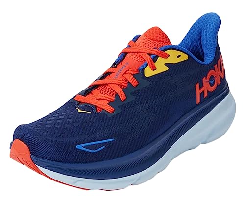 HOKA ONE ONE Clifton 9 Mens Shoes Size 11, Color: Coastal Sky All Aboard - alternate view 2
