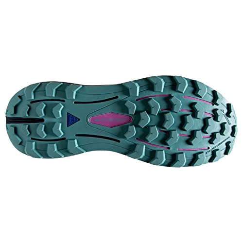 Brooks Men's Cascadia 16 Trail Running Shoe - Eclipse/Marina/Chalk - 8.5 Medium