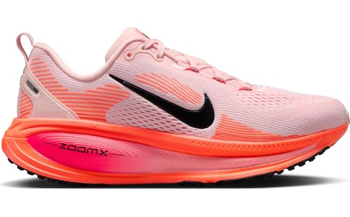 Nike Vomero 18 Women's Road Running Shoes (HM6804-600, Atmosphere/Bright Crimson/Crimson Bliss/Black) Size 6
