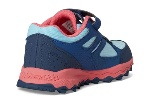 Saucony Unisex Cohesion TR14 A/C Trail Running Shoes (Little Kid/Big Kid) Aqua/Coral 5 Big Kid Medium