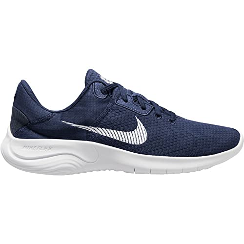 Nike Flex Experience RN 11 NN Mens Running Trainers DD9284 Sneakers Shoes (UK 10.5 US 11.5 EU 45.5, Navy White 400)
