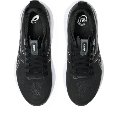 ASICS Women's Gel-Kayano 32 Running Shoes, 8, Black/White