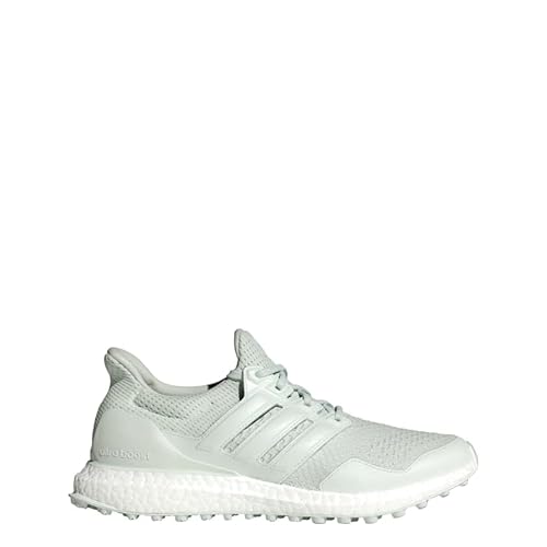 adidas Unisex Ultraboost Spikeless Golf Shoes, Crystal Jade/Footwear White, 9