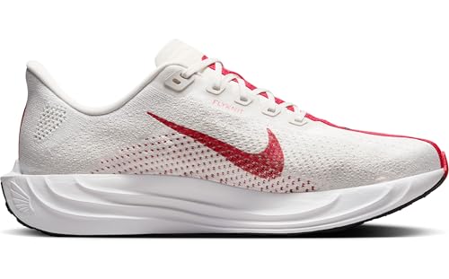Nike Pegasus Plus Men's Road Running Shoes (FQ7262-003, Platinum Tint/Phantom/Black/University Red) Size 13