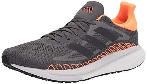 adidas,Mens,Solar Glide ST,Grey/Black/Screaming Orange,10