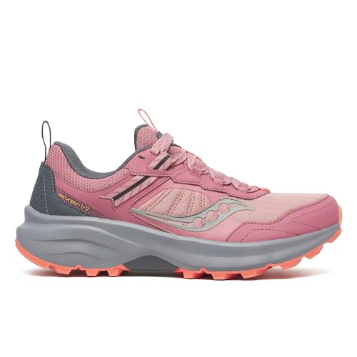 Saucony Women's Excursion Tr17 Sneaker, Mauve/Shadow, 10
