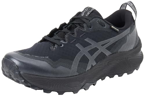 ASICS Gel-Trabuco 12 GTX Womens Running Trainers 1012B607 Sneakers Shoes (UK 6 US 8 EU 39.5, Black Graphite Grey 002)