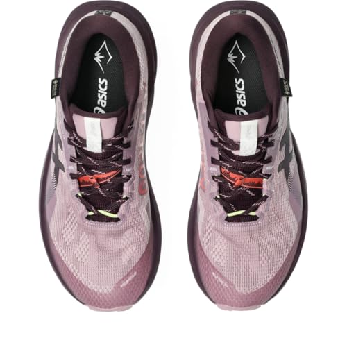 ASICS Women's Trabuco 14 GTX Running Shoes, 6.5, Taro Purple/Dark Aubergine